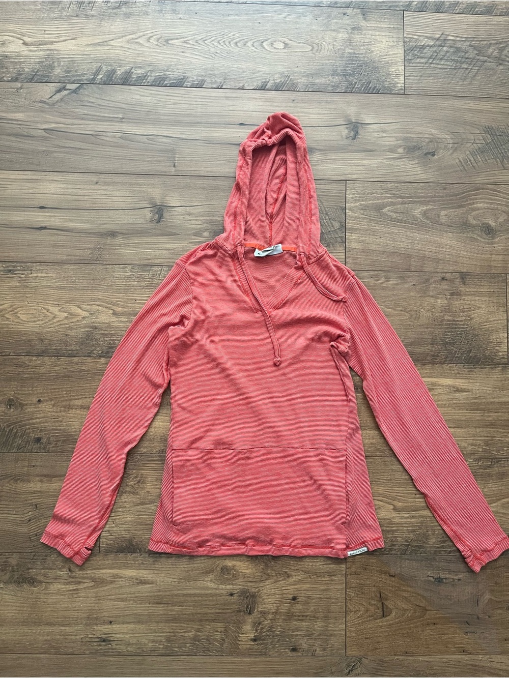 Exofficio insect shield long sleeve hooded top shirt size small